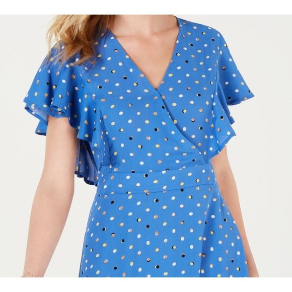 Maison Jules Maxi Dress Surplice Polka dot - Picture 3 of 8
